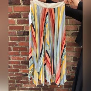 BNWT Stunning colourful pleated MISSONI skirt size 0-2
